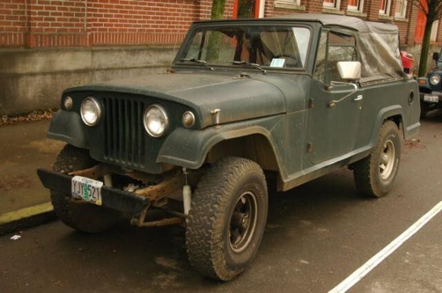 6. Jeep Jeepster Commando (1966-1973):