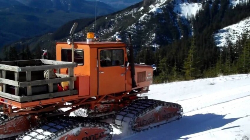 4. Ратрак Tucker Sno-Cat