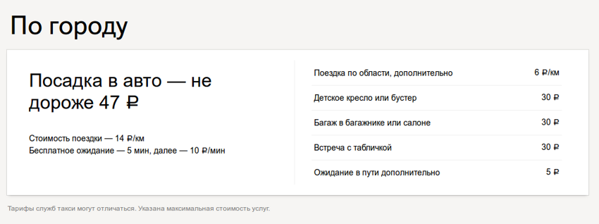 Яндекс-такси по-Самарски