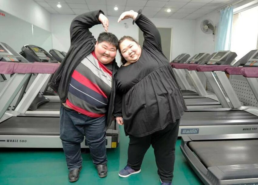 Эти супруги настолько толстые, что не могут заниматься любовью