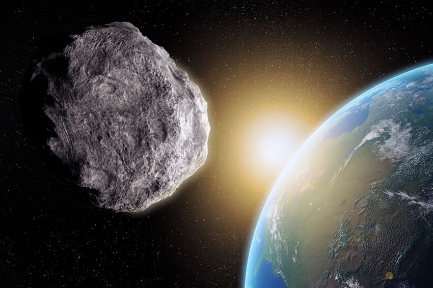 3. Столкновение с астероидом