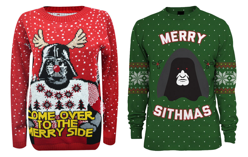 23 рождественских свитера для настоящих фанатов саги "Звездные войны"