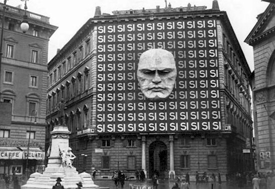 9. Штаб-квартира Муссолини в Риме (1930 год)