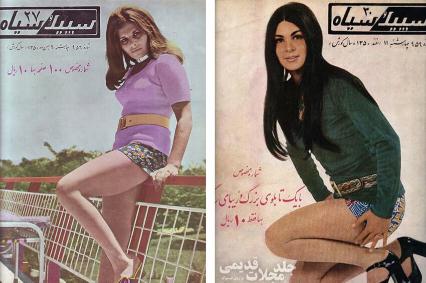 А ведь еще 40 лет назад Иран был таким