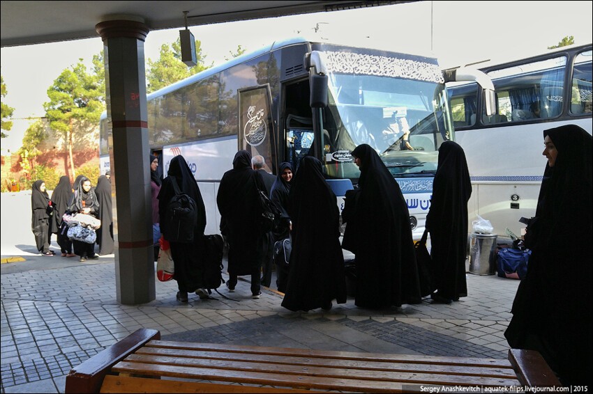Путешествие по Ирану на автобусе