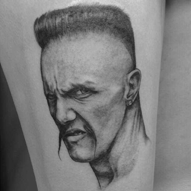 Фанатские татуировки поклонников Die Antwoord