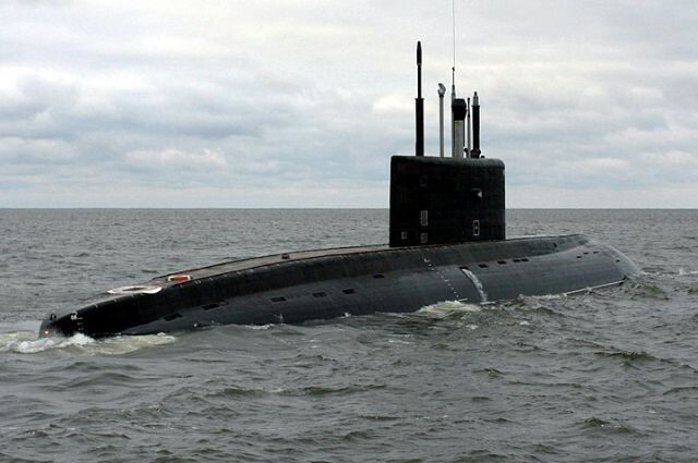 Российская подлодка прибыла к побережью Сирии
