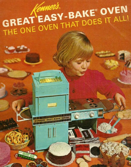 11. 1960-е - Функционирующая игрушечная печка