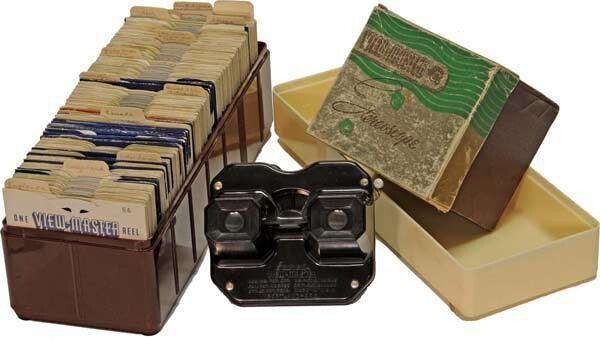 3. 1930-е - Двухобъективный стереоскопический фотоаппарат View-Master