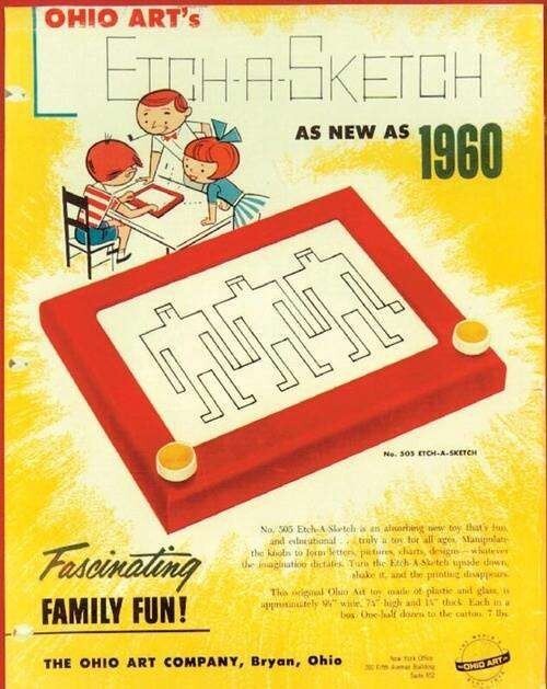 9. 1960-е - Развивающая игра "Волшебный экран"