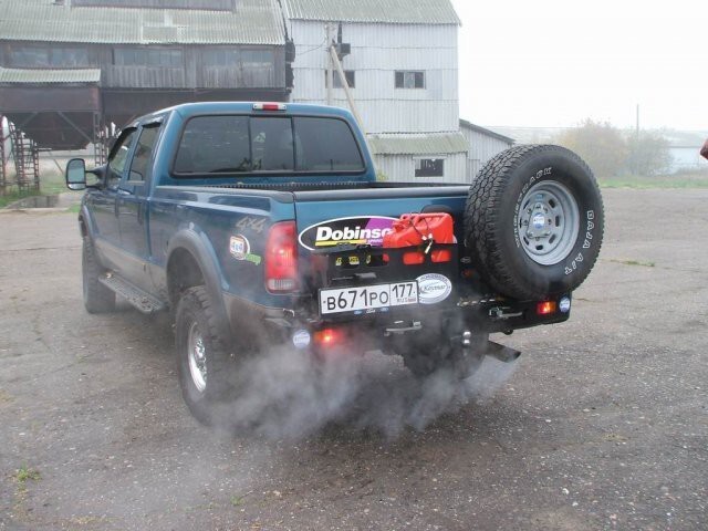 FORD F250 SUPER DUTY V10 6.8L БАМПЕРА ARB, KAYMAR, УСТАНОВКА ЛИФТ-КОМПЛЕКТА DOBINSONS