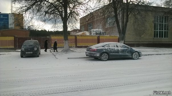Это не снег, это мука в Солигорске