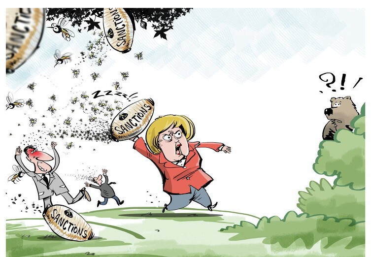 Карикатуры политические