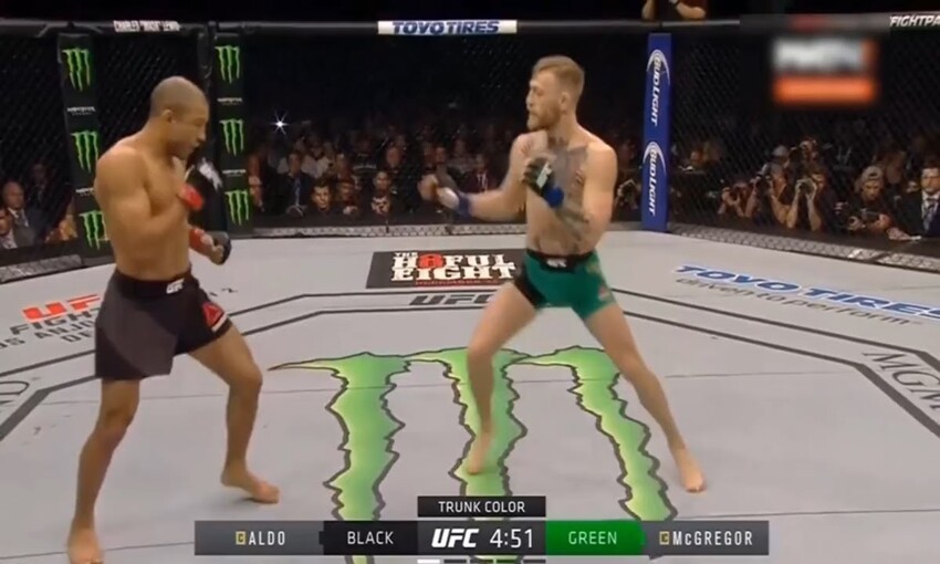 José Aldo vs. Conor McGregor UFC 194 - Knockout  