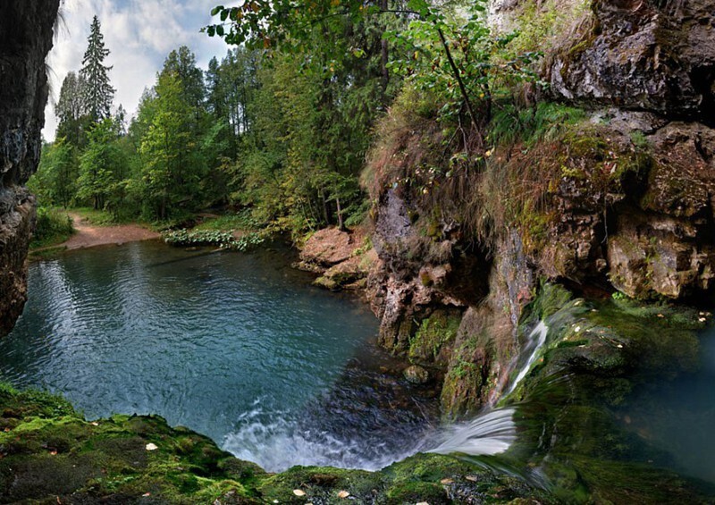Водопад Атыш, Башкирия