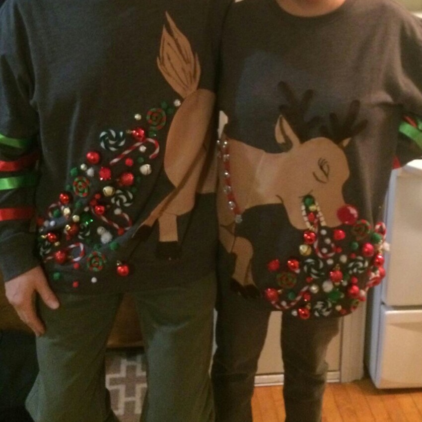 Вот такие рождественские свитеры!