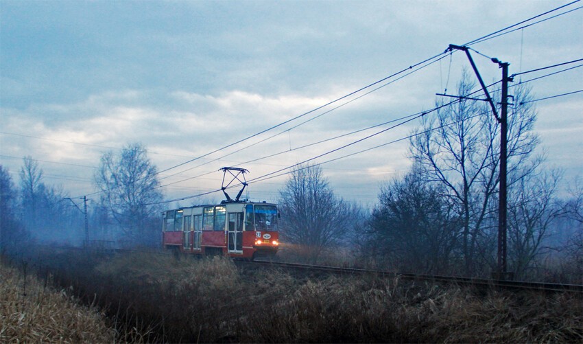 Польша, Силезские трамваи - сеть междугородних трамвайных маршрутов между 13-ю городами! 