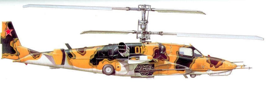 Боевой вертолёт Ка-50. Часть I