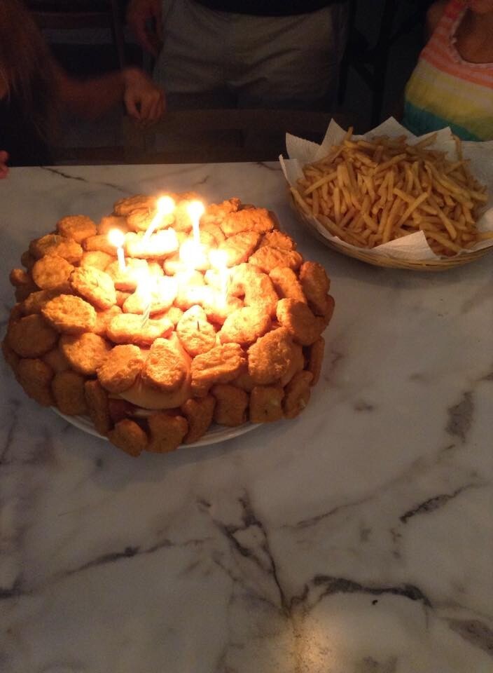 Торт на день рождения 