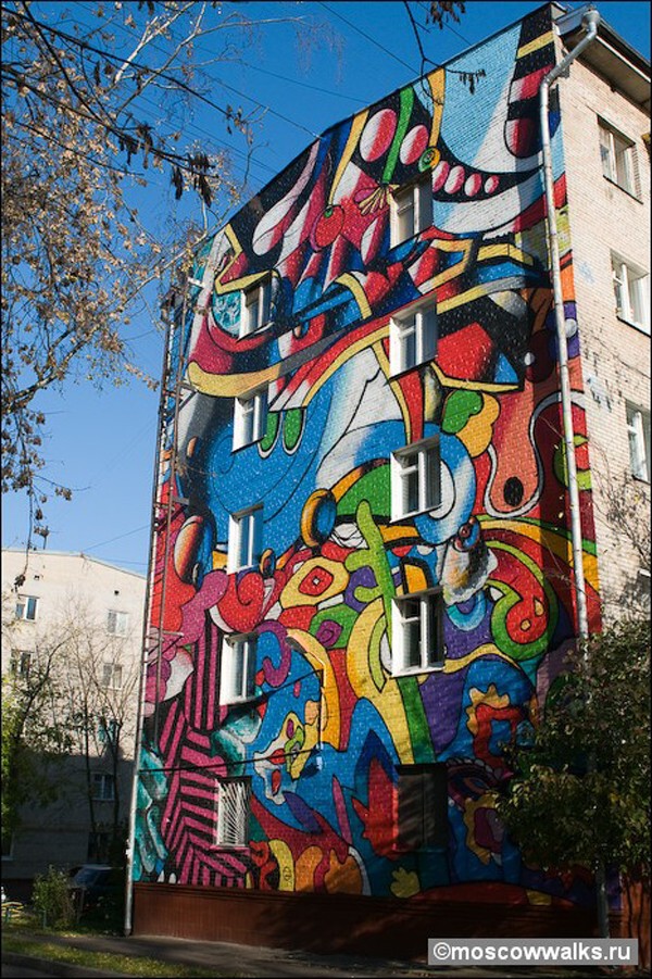 Подборка самых офигенных граффити на стенах зданий