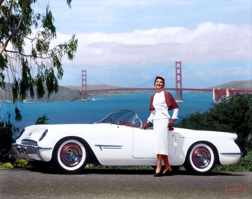 Prototype '54 Corvette show car