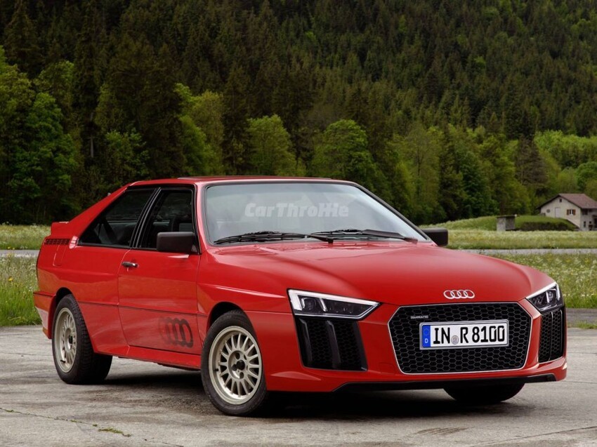 3. Audi Quattro/R8