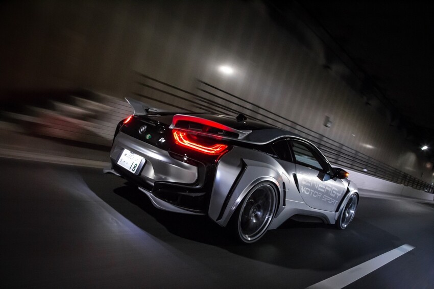 BMW i8 Cyber Edition - пришелец из космоса