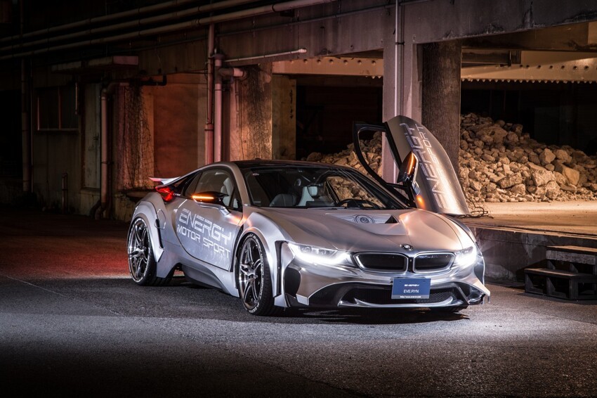 BMW i8 Cyber Edition - пришелец из космоса