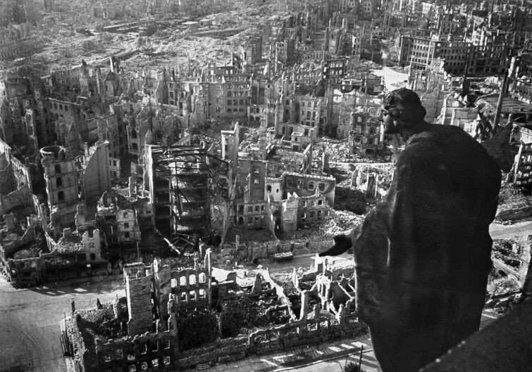 Последствия второй мировой войны, Дрезден, 1945 год