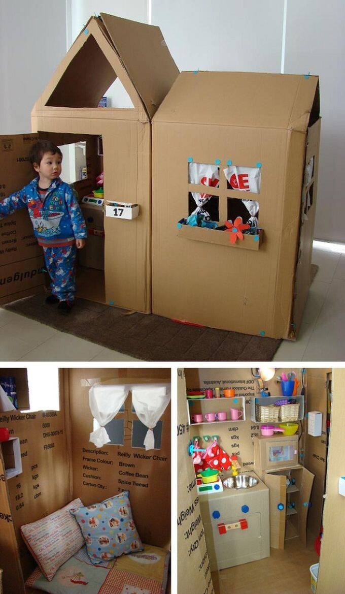 Потрясающий игрушечный дом, который понравится любому ребенку.