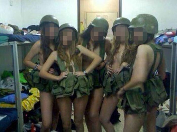 Это не конкурс красоты, это обычные военнослужащие девушки Израиля