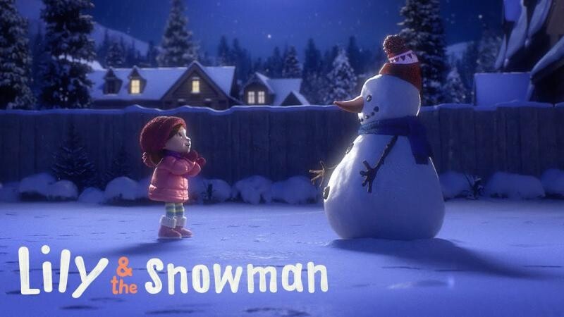 Лили и снеговик. Трогательный новогодний мультфильм о настоящей дружбе 