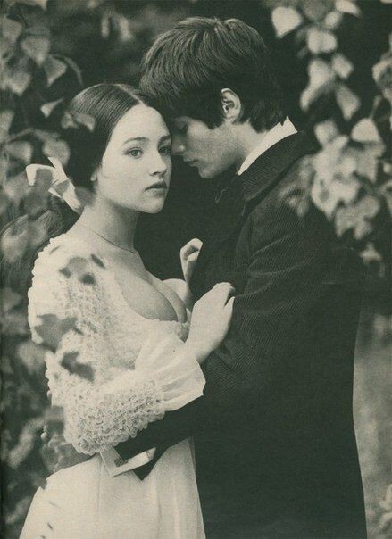 Леонард Уайтинг и Оливия Хасси в «Ромео и Джульетте», 1968 г.