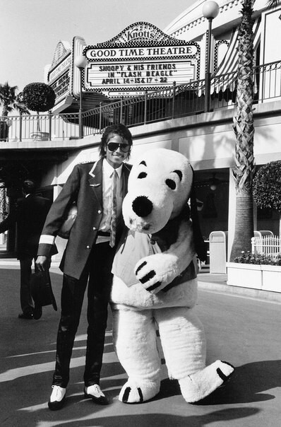 Майкл Джексон и Снупи, 1984 г.