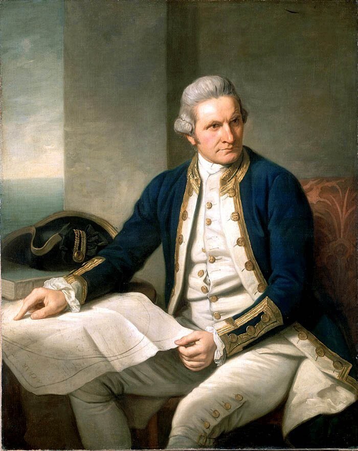 4. Джеймс Кук (1728-1779) 