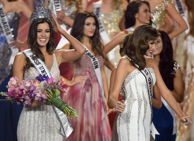 В воскресенье вечером состоялся 64-й ежегодный конкурс "Мисс Вселенная".