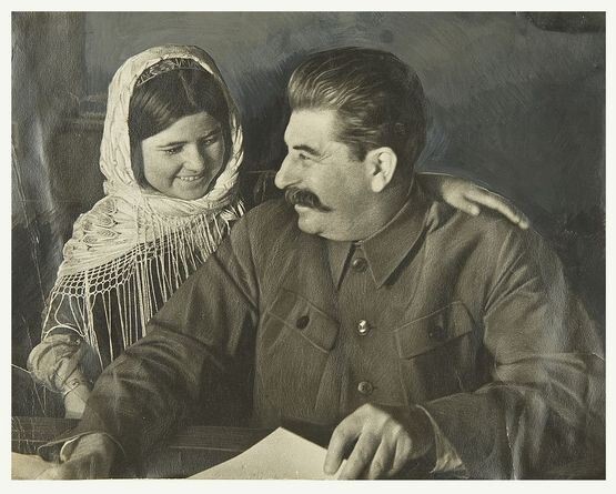 Иосиф Сталин и Мамлякат Нахангова