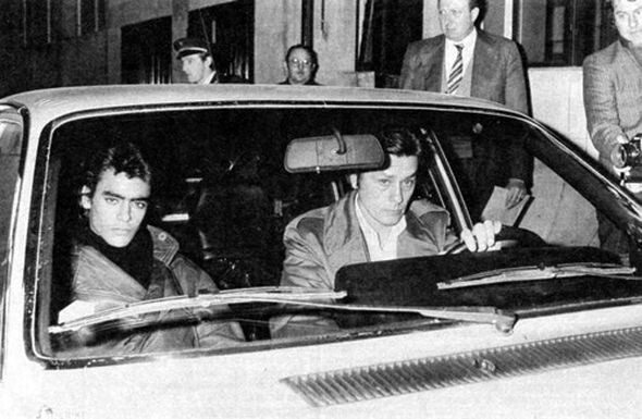 В феврале 1983-го года Делон забирал из тюрьмы своего нерадивого сына Энтони на Lancia Gamma Berline