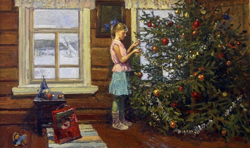 Ирина Рыбакова, «Рождественская елка», 2012