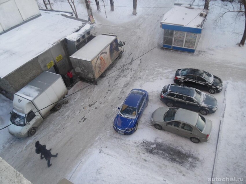Битва за парковку в Челябинске