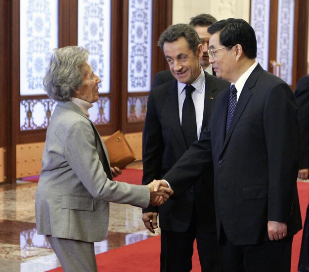 Мать экс-президента Франции Николя Саркози - Андре Саркози (Малла).