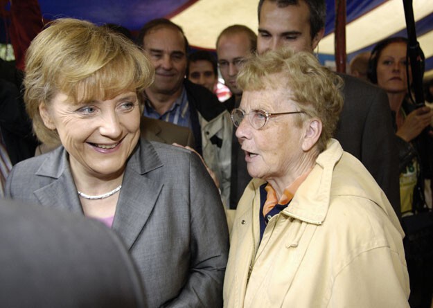 Мать канцлера Германии Ангелы Меркель - Герлинда Каснер.