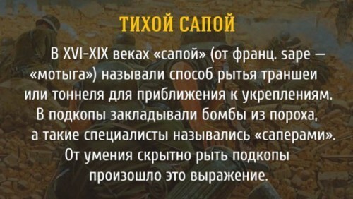 Происхождение крылатых фраз