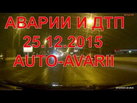 Аварии и дтп видео подборка,декабрь 2015 