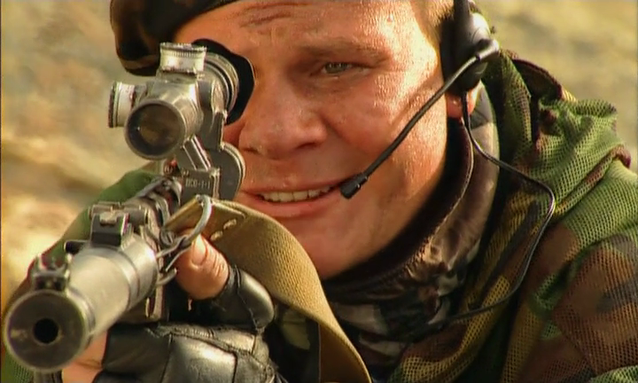 "Спецназ" , роль - Яков Урманов ("Якут"),старший лейтенант, сапёр-подрывник, специалист по техническому обеспечению группы