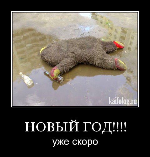 Демотиваторы новогодние