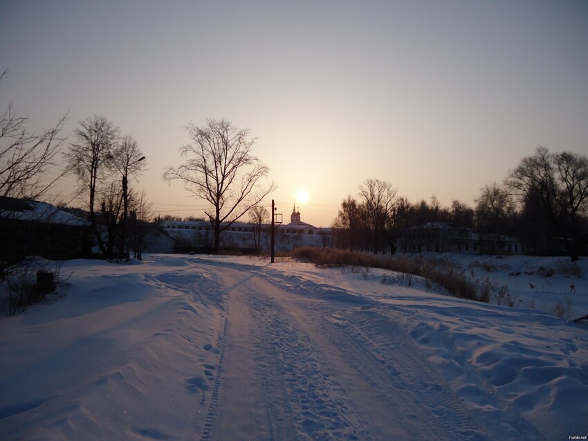 Зимой в Суздале особенно красиво