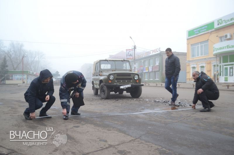 Лобовое столкновение Daewoo «Lanos» и «УАЗ»