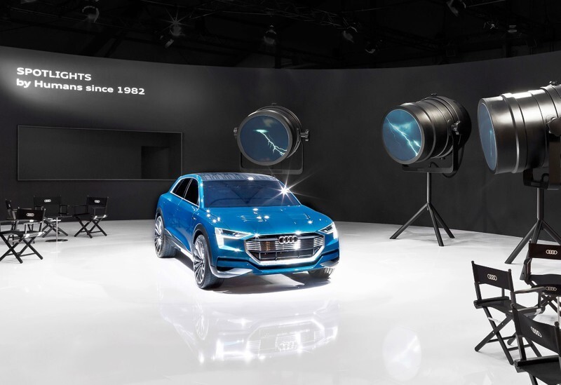 Электрическое будущее: концепт-кар Audi e-tron quattro на выставке Design Miami