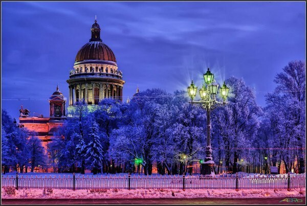 Новогодний Санкт-Петербург